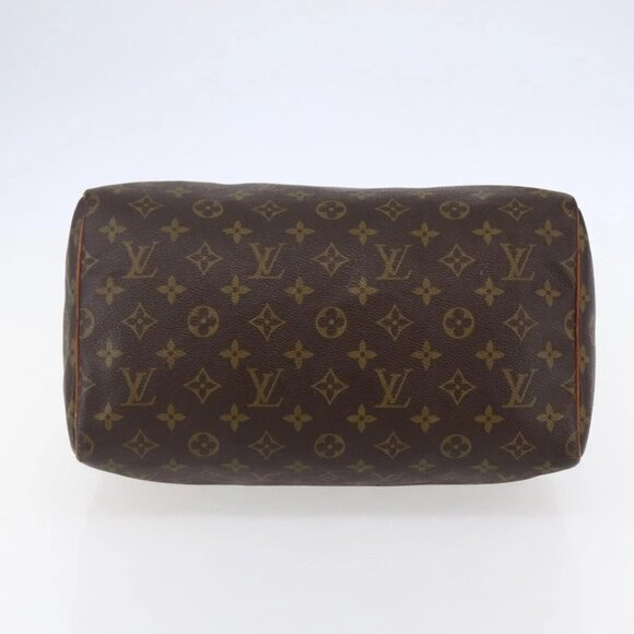 LOUIS VUITTON Monogram Speedy 30 Hand Bag M41526 LV Auth 145914 - Picture 7 of 16